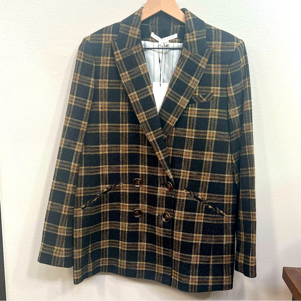 NWT Veronica Beard Oria Dickey Jacket Blazer Sz 6